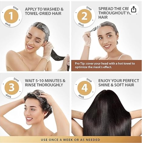 how to use karseell hair mask