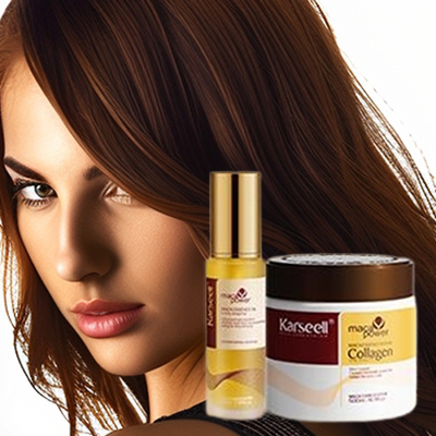karseell collagen hair mask+hair oil