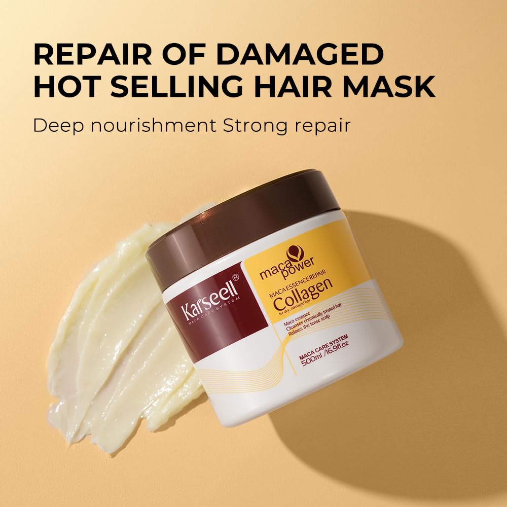 Karseell Collagen Hair Treatment Deep Repair Conditioning, Hair Mask (5)