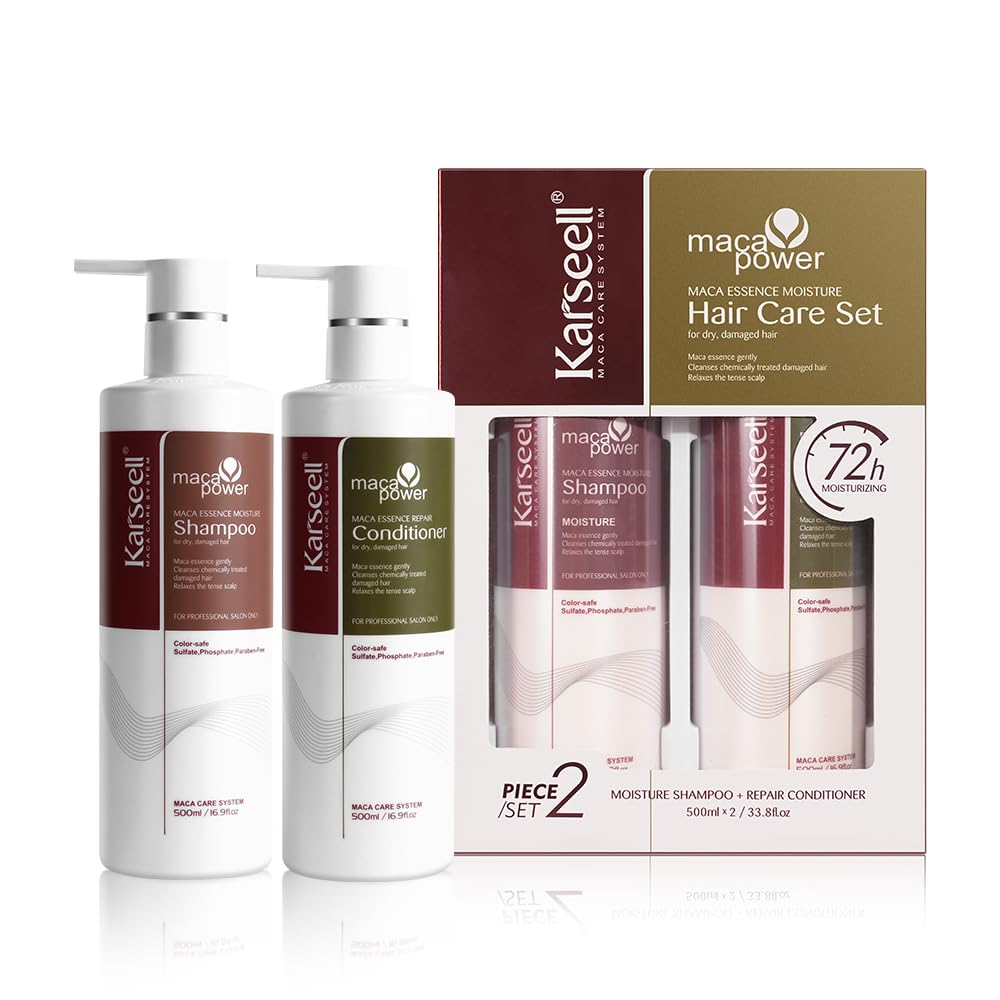 Karseell Collagen Hair Treatment Repair Conditioning, Shampoo and Conditioner Set (7)