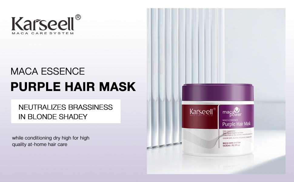 Karseell_maca_power_Purple_Hair_Mask_Professional_Neutralizes_Brass_&_Yellow_Tones_For_B (5)
